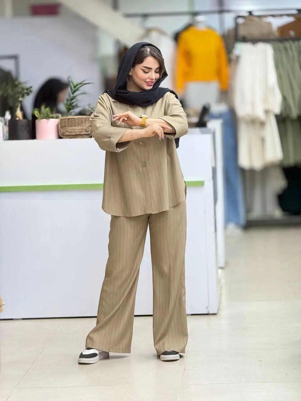 شومیز دیپلمات دکمه دار